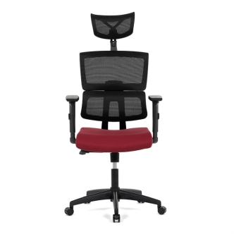 Kancelářská židle TORROSQUIN, bordó látka