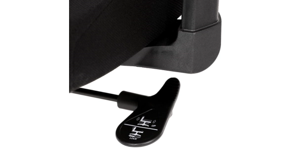 Kancelářská židle TORROSQUIN, černá látka