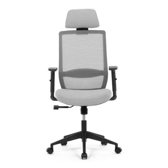 Kancelářská židle TREMAR, šedá