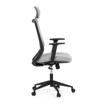 Kancelářská židle TREMAR, šedá