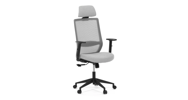 Kancelářská židle TREMAR, šedá