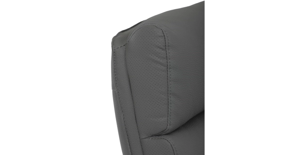 Kancelářská židle XERHAL, šedá ekokůže