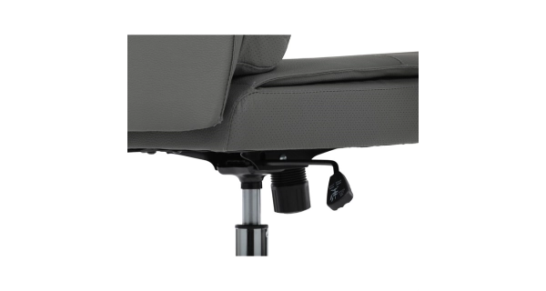 Kancelářská židle XERHAL, šedá ekokůže