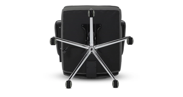 Kancelářská židle XERHAL, šedá ekokůže