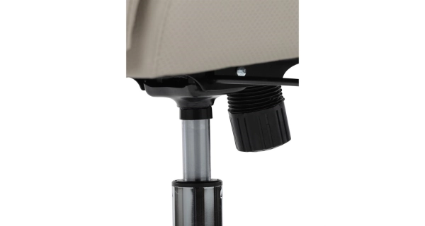 Kancelářská židle XERHAL, stříbrná ekokůže