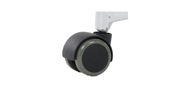 Kancelářská židle XERHAL, stříbrná ekokůže