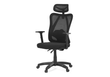 Kancelářská židle ZORFENTOR, černá síťovina