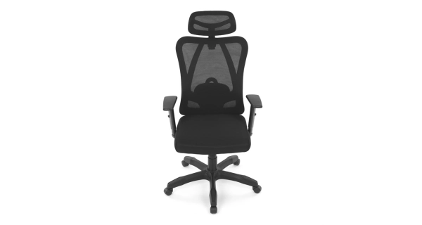 Kancelářská židle ZORFENTOR, černá síťovina