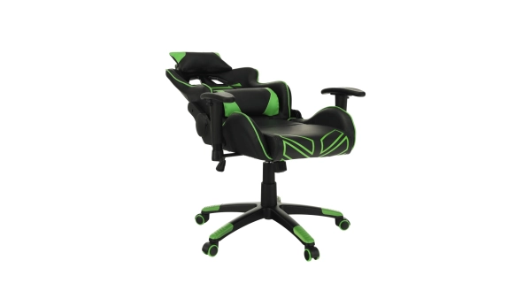 Kancelářské/herní křeslo GILIB, černá/zelená