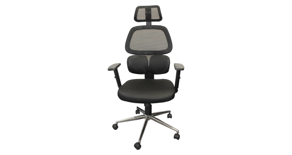 Kancelářské křeslo AKER, černá látka