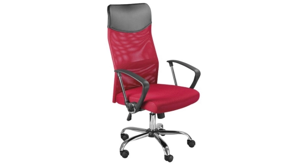 Kancelářské křeslo GORICA, červená/černá