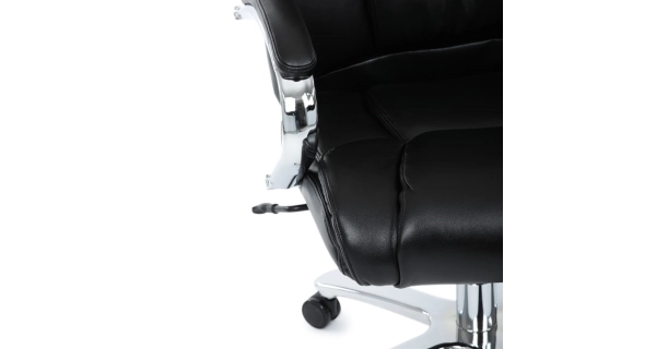 Kancelářské křeslo JORFENGAR, černá ekokůže