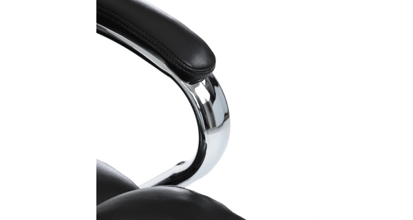 Kancelářské křeslo JORFENGAR, černá ekokůže