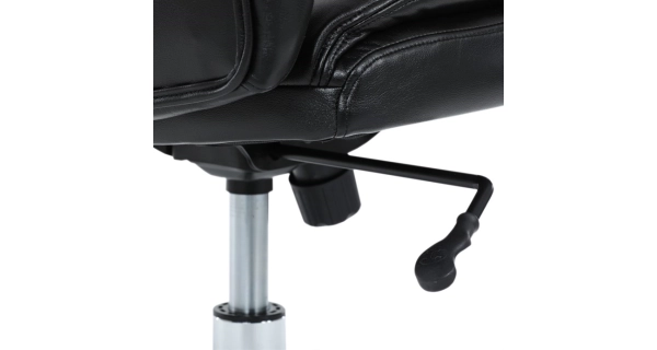 Kancelářské křeslo JORFENGAR, černá ekokůže