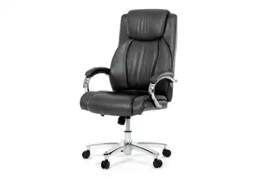 Kancelářské křeslo JORFENGAR, šedá ekokůže