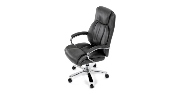 Kancelářské křeslo JORFENGAR, šedá ekokůže