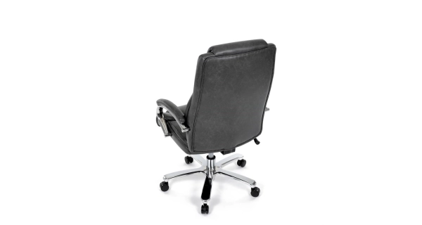 Kancelářské křeslo JORFENGAR, šedá ekokůže