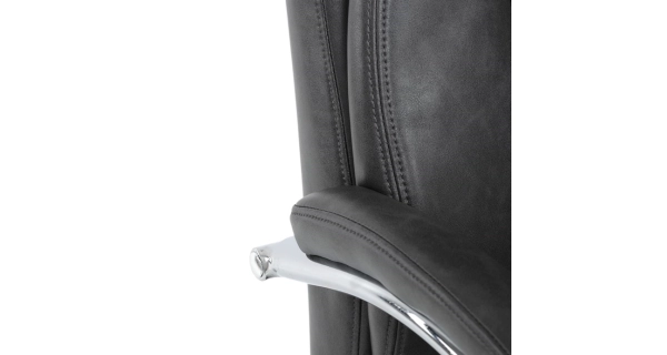 Kancelářské křeslo JORFENGAR, šedá ekokůže