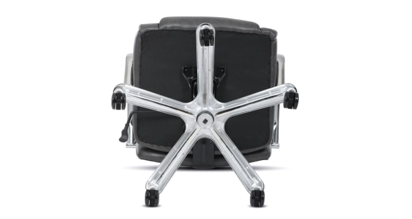 Kancelářské křeslo JORFENGAR, šedá ekokůže