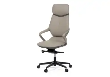 Kancelářské křeslo JORGARQUIN, šedá ekokůže