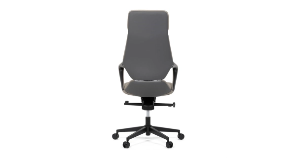 Kancelářské křeslo JORGARQUIN, šedá ekokůže