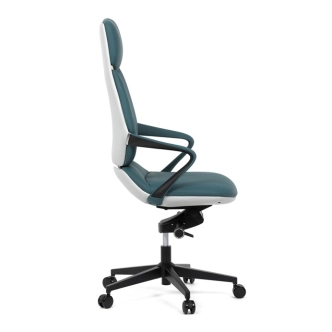 Kancelářské křeslo JORGARQUIN, zelená ekokůže