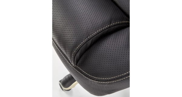 Kancelářské křeslo LHOTSE, černá ekokůže