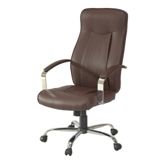 Kancelářské křeslo NAMAQUANUM, černá ekokůže 