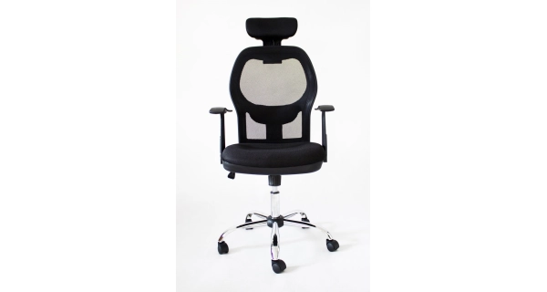 Kancelářské křeslo PELION, černá síťovina