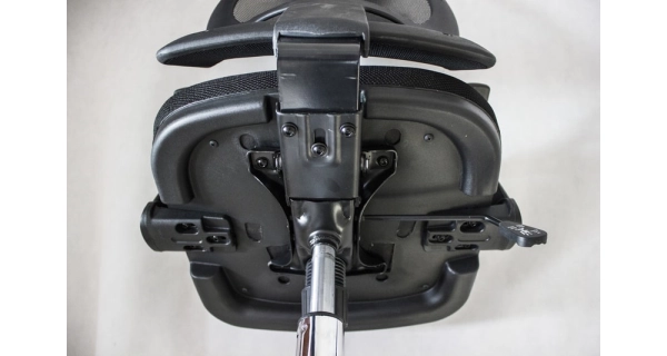 Kancelářské křeslo PELION, černá síťovina