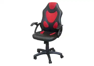 Kancelářské křeslo PELISTER 2, černá/červená