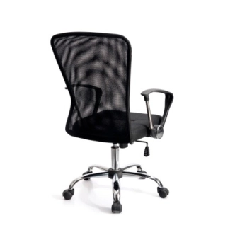 Kancelářské křeslo TEMPLE, černá síťovina