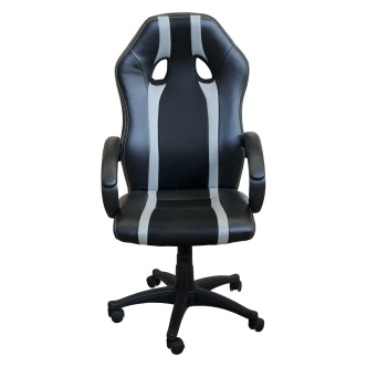 Kancelářské křeslo VALERIAN, černá/šedá