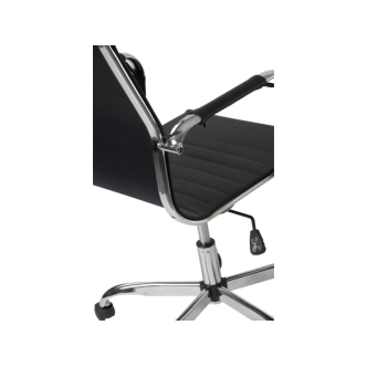Kancelářské křeslo ZANZIBARICA PLUS, černá ekokůže