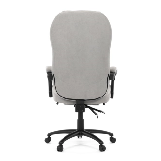 Kancelářské křeslo ZELHALVOR, světle šedá látka