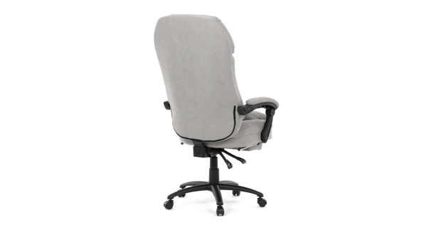 Kancelářské křeslo ZELHALVOR, světle šedá látka