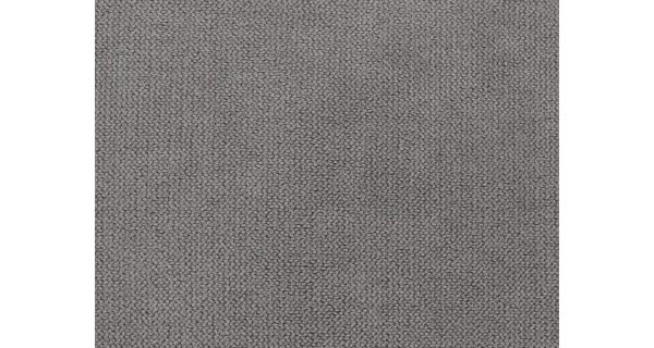 Klubové křeslo BENEDA s taburetem, šedá