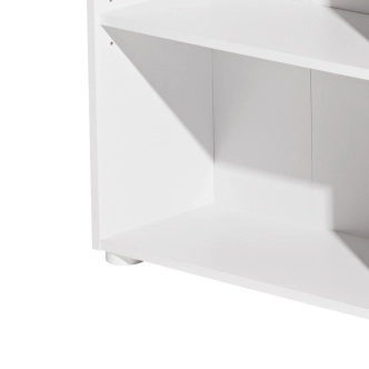 Knihovna EMERY, bílá