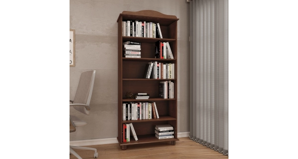 Knihovna EONI, tmavě hnědá
