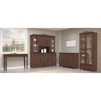 Knihovna EONI, tmavě hnědá