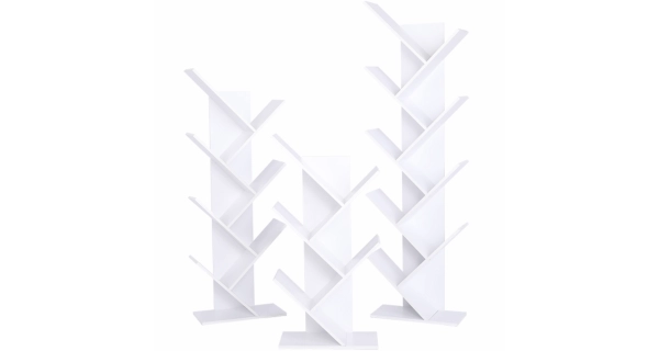 Knihovna GARCINIA 1, bílá