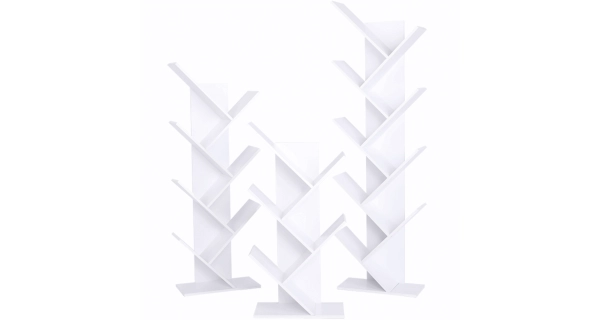 Knihovna GARCINIA 3, bílá