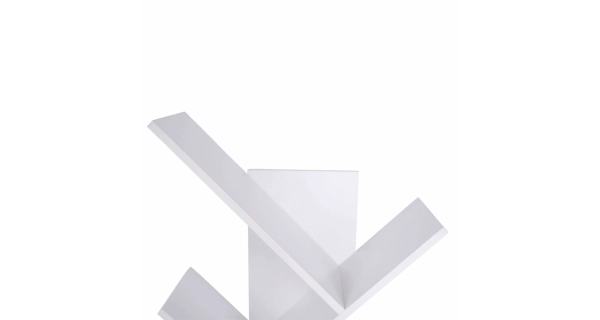 Knihovna GARCINIA 3, bílá