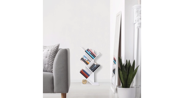 Knihovna GARCINIA 3, bílá