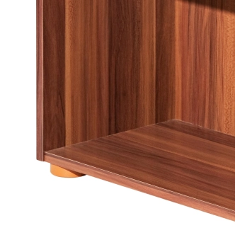 Knihovna TUCUCHE nízká, ořech