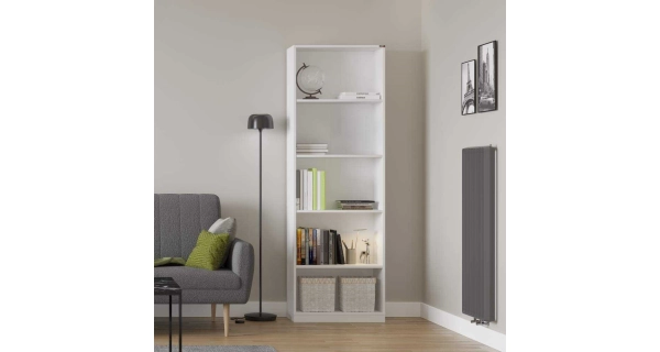 Knihovna WOODRING, bílá DOPRODEJ