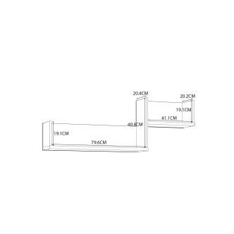 KNINO police, dub Bartex/černá, 5 let záruka