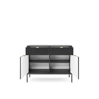 Kombinovaná komoda DIPETALA 104, černá