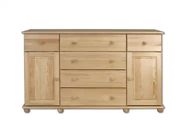 Kombinovaná komoda FORBOR, masiv borovice, moření: …