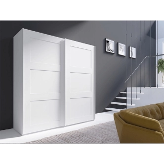 Kombinovaná skříň AKRAMI, bílá